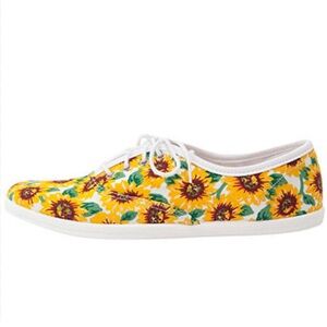 American Apparel sunflower shoes